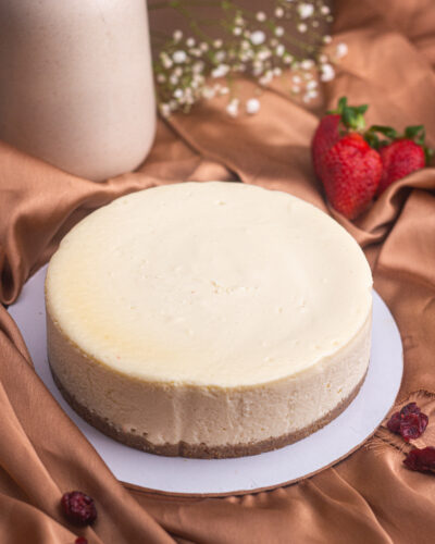 Baked New york cheesecake