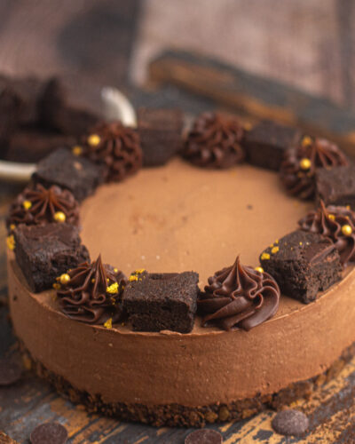 Royal crunchy belgian Chocolate Mousse cake